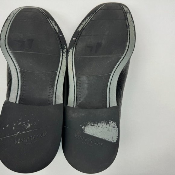 Kenneth Cole Rhett Leather Chelsea Boots Mens 11 Elastic ShaftStrap Black 112552 - Picture 10 of 12